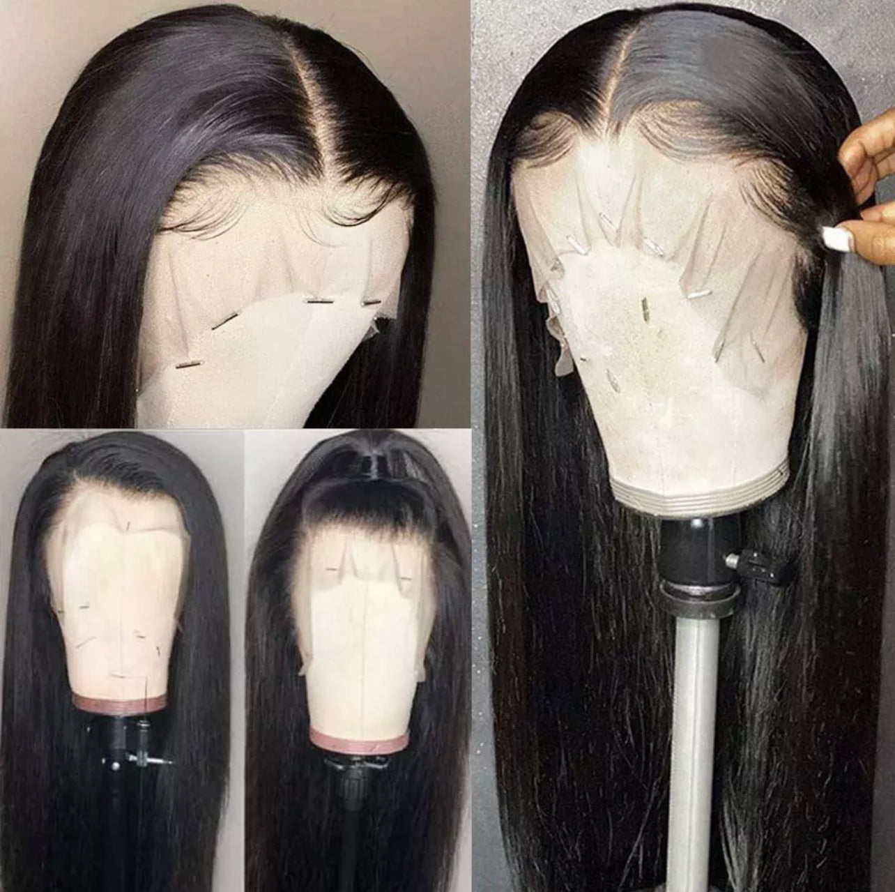 Full lace wig straight