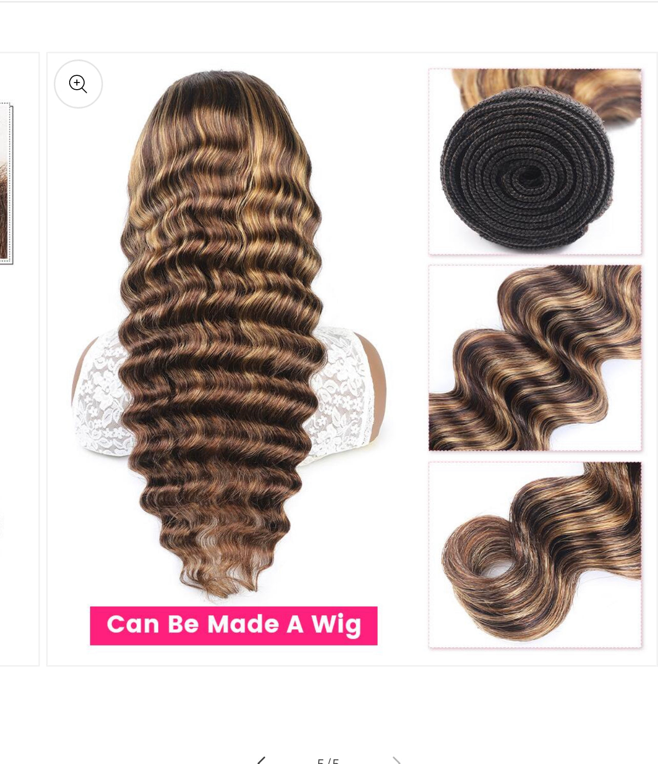 Loose Deep Wave Bundles